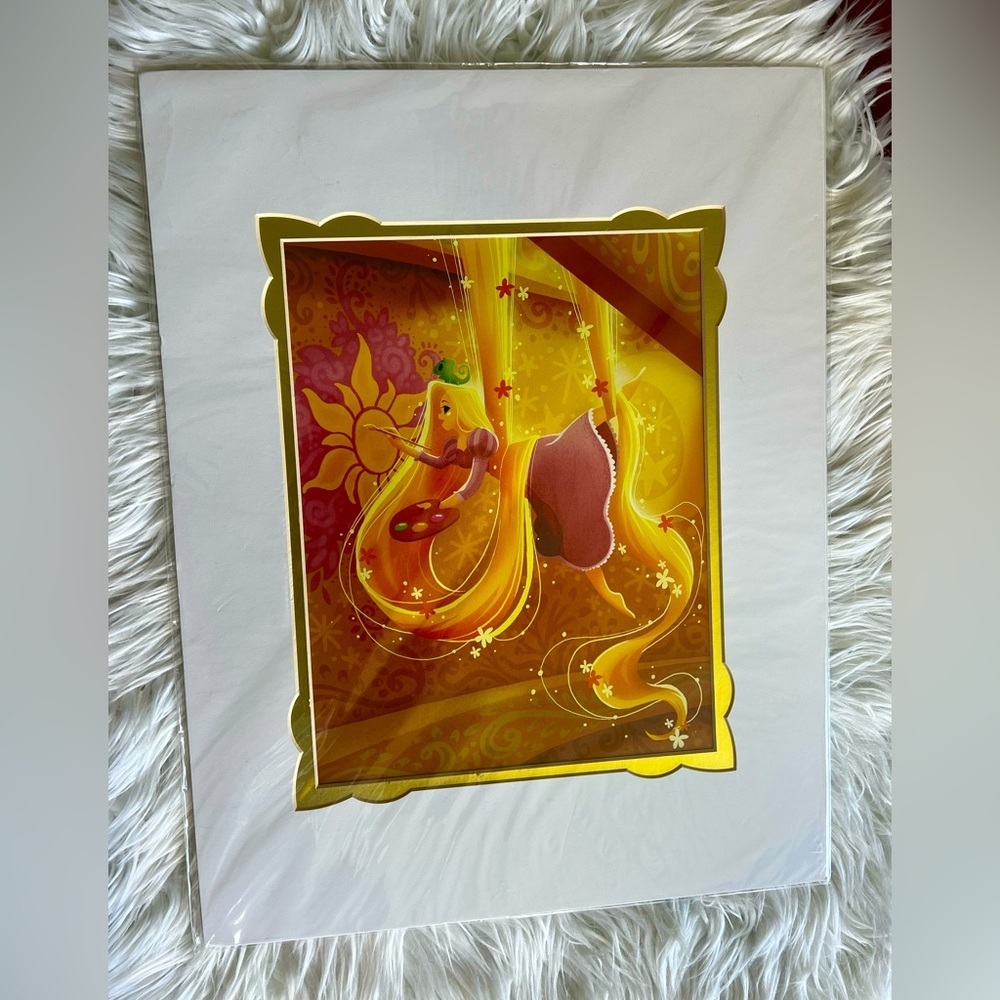 Disney Parks Rapunzel Art Print by Eunjung June Kim – Official Artist Series